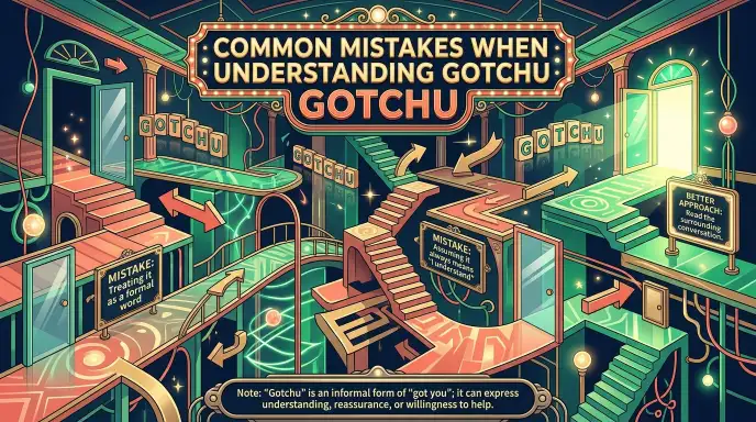 Common Mistakes When Understanding Gotchu