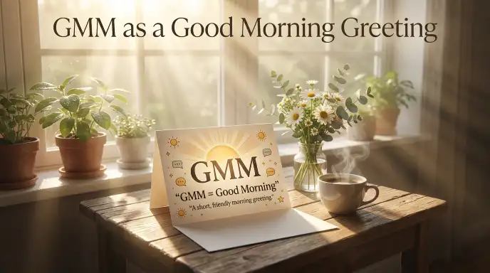 GMM as a Good Morning Greeting