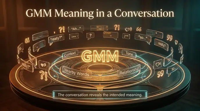 GMM Meaning in a Conversation