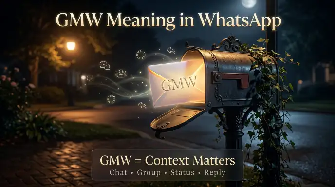 GMW Meaning in WhatsApp