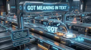 GOT Meaning in Text