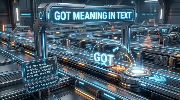 GOT Meaning in Text