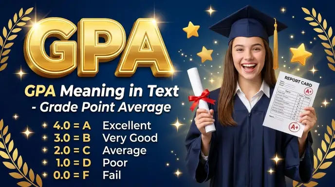 GPA Meaning in Text
