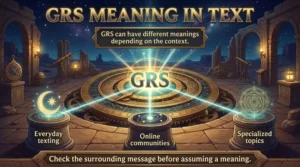 GRS Meaning in Text
