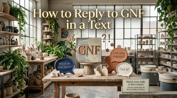 How to Reply to GNF in a Text