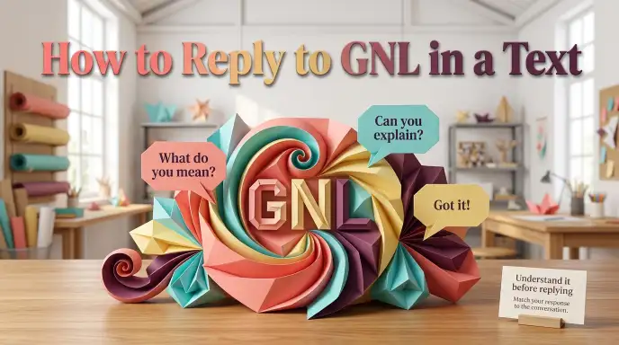 How to Reply to GNL in a Text