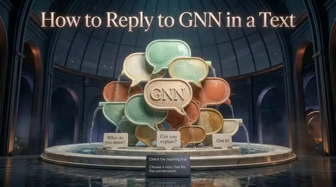 How to Reply to GNN in a Text