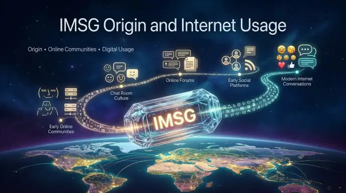 IMSG Origin and Internet Usage