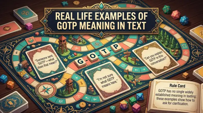 Real Life Examples of GOTP Meaning in Text