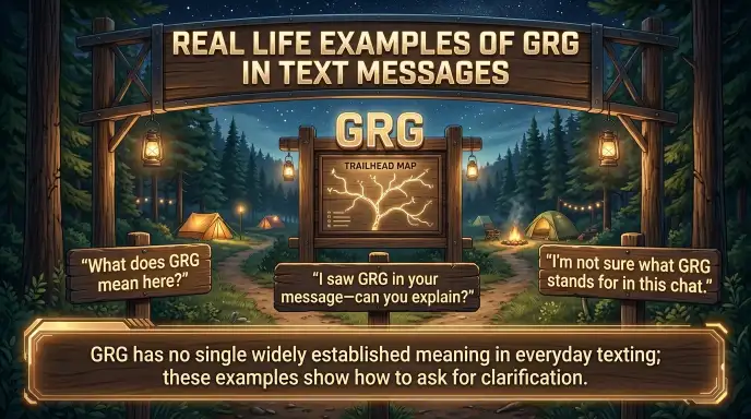 Real Life Examples of GRG in Text Messages