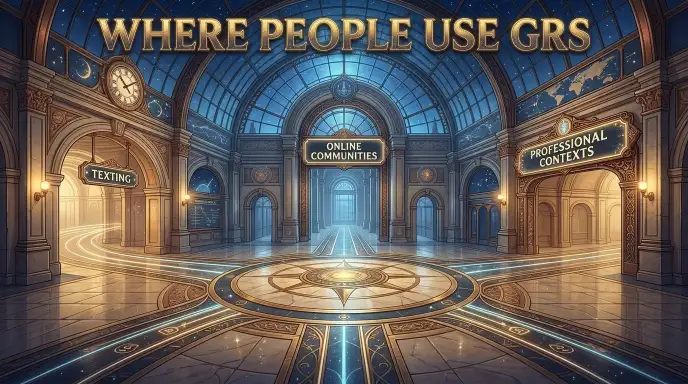 Where People Use GRS